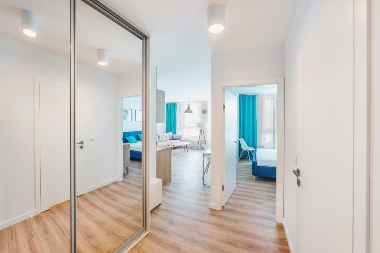 Wave Apartments Solvo Gdansk Bagian luar foto