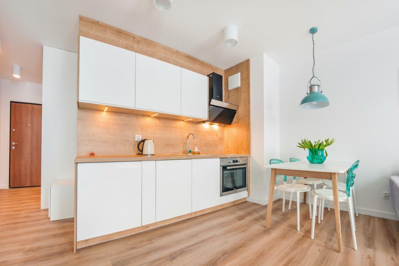 Wave Apartments Solvo Gdansk Bagian luar foto