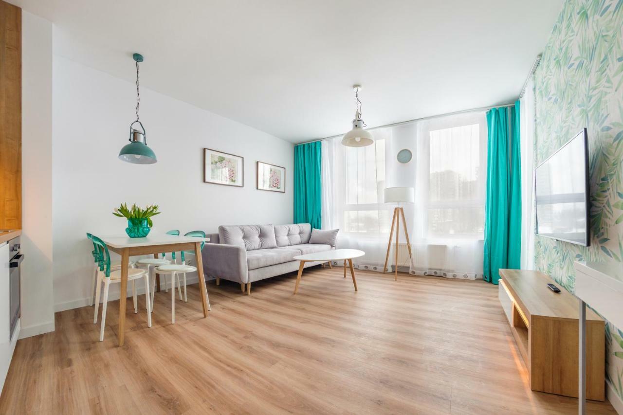 Wave Apartments Solvo Gdansk Bagian luar foto