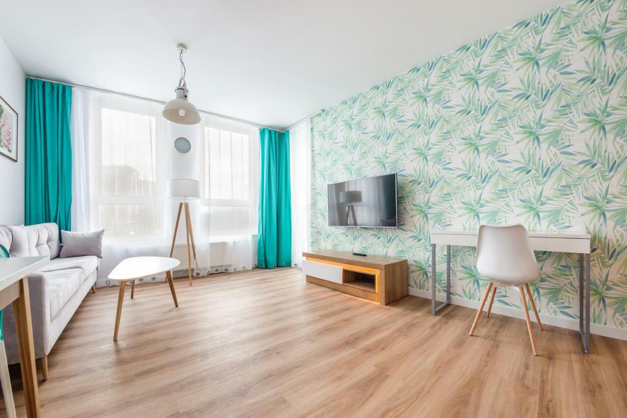 Wave Apartments Solvo Gdansk Bagian luar foto