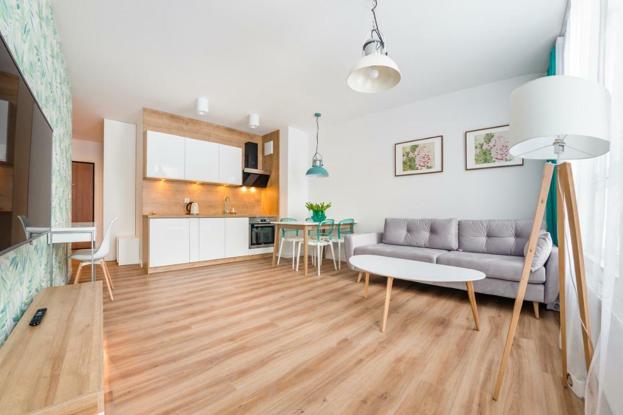 Wave Apartments Solvo Gdansk Bagian luar foto