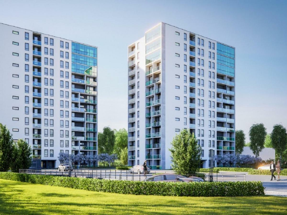 Wave Apartments Solvo Gdansk Bagian luar foto